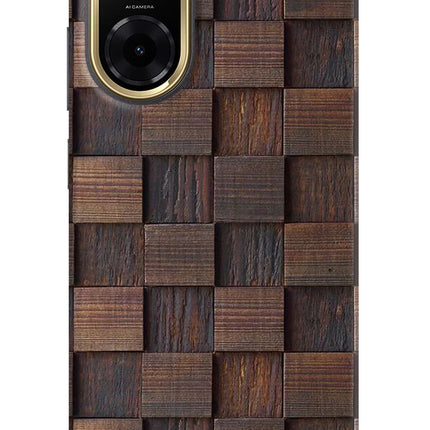 Wooden Cube Design Redmi A5 Back Cover