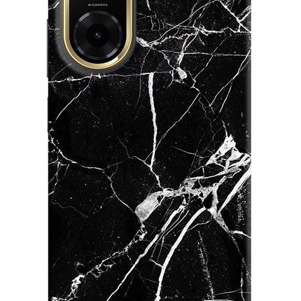 Black Marble Pattern Redmi A5 Back Cover