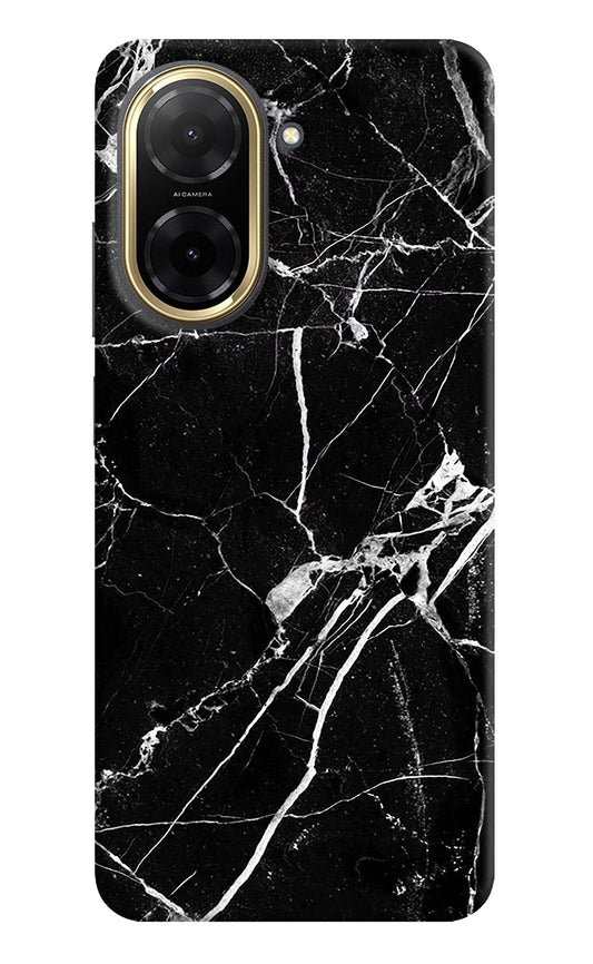 Black Marble Pattern Redmi A5 Back Cover
