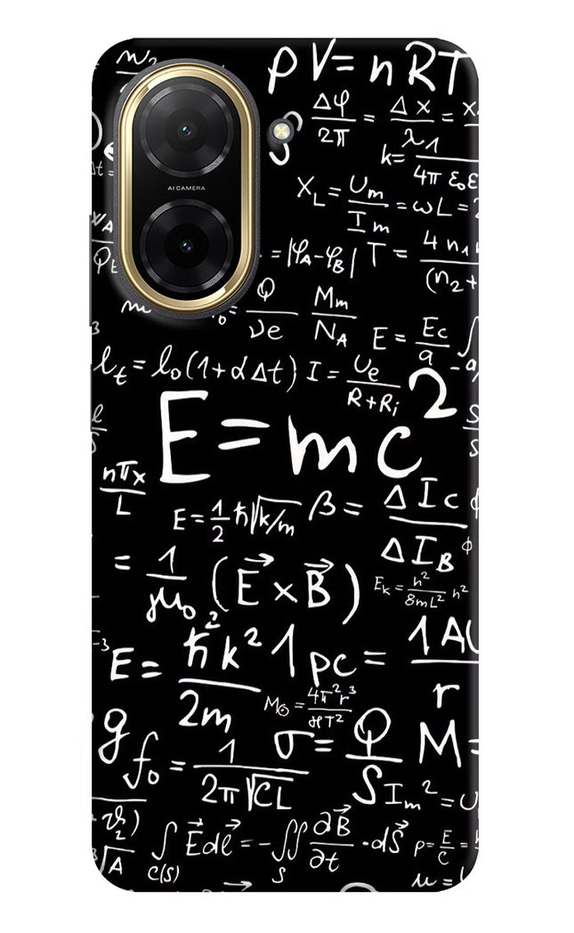 Physics Formula Redmi A5 Back Cover