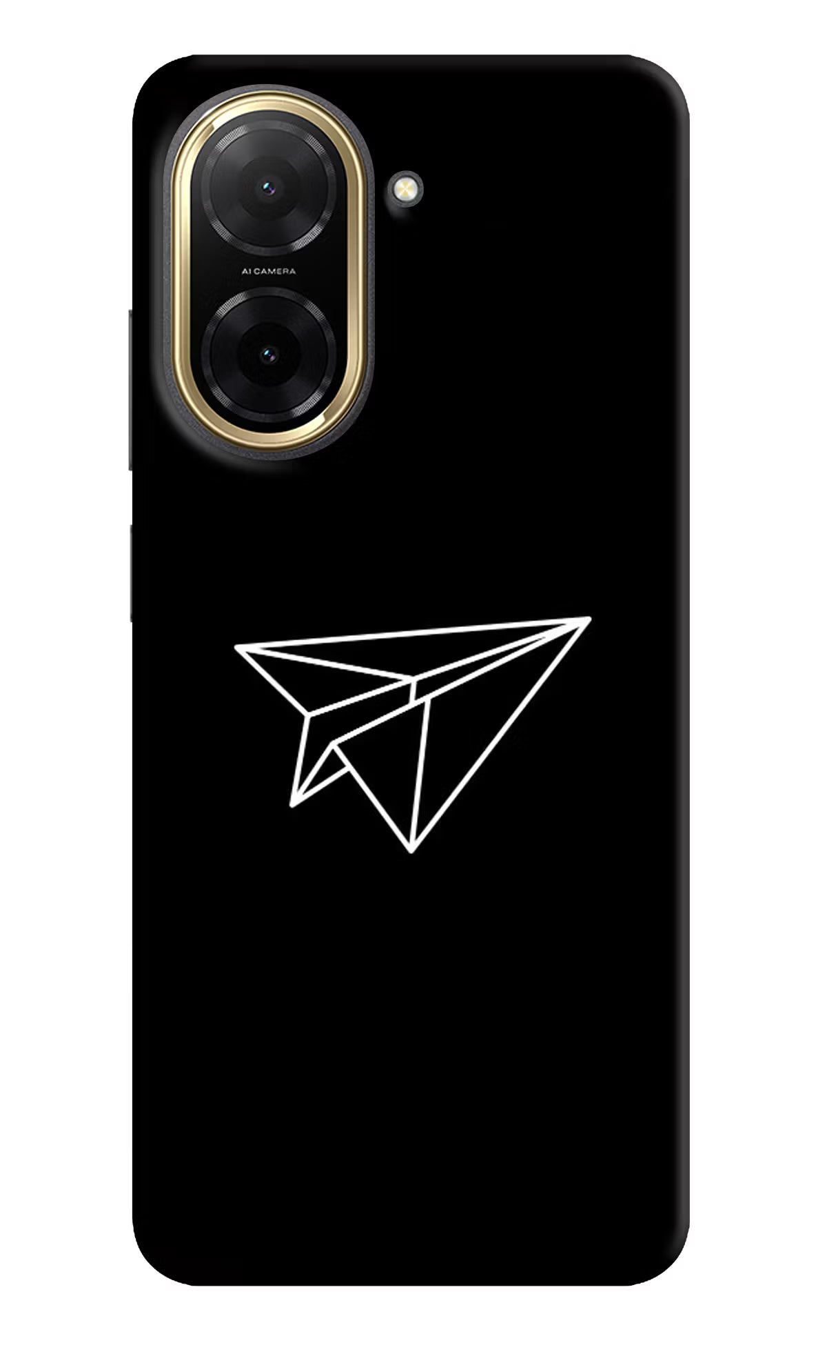 Paper Plane White Redmi A5 Back Cover