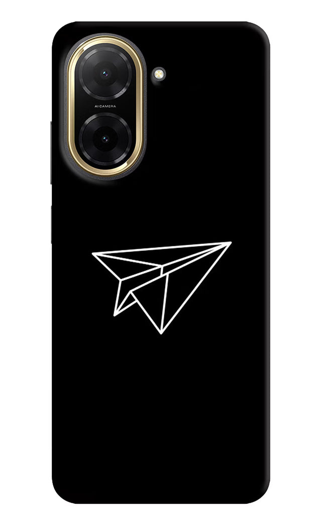 Paper Plane White Redmi A5 Back Cover