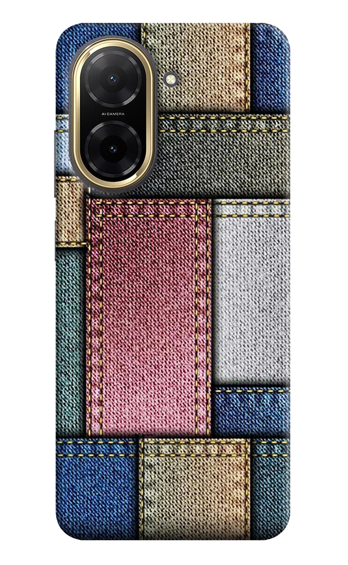 Multicolor Jeans Redmi A5 Back Cover