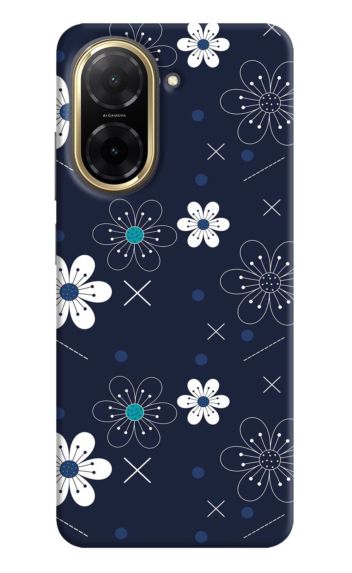 Flowers Redmi A5 Back Cover