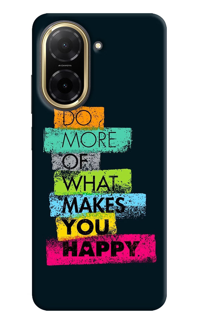 Do More Of What Makes You Happy Redmi A5 Back Cover