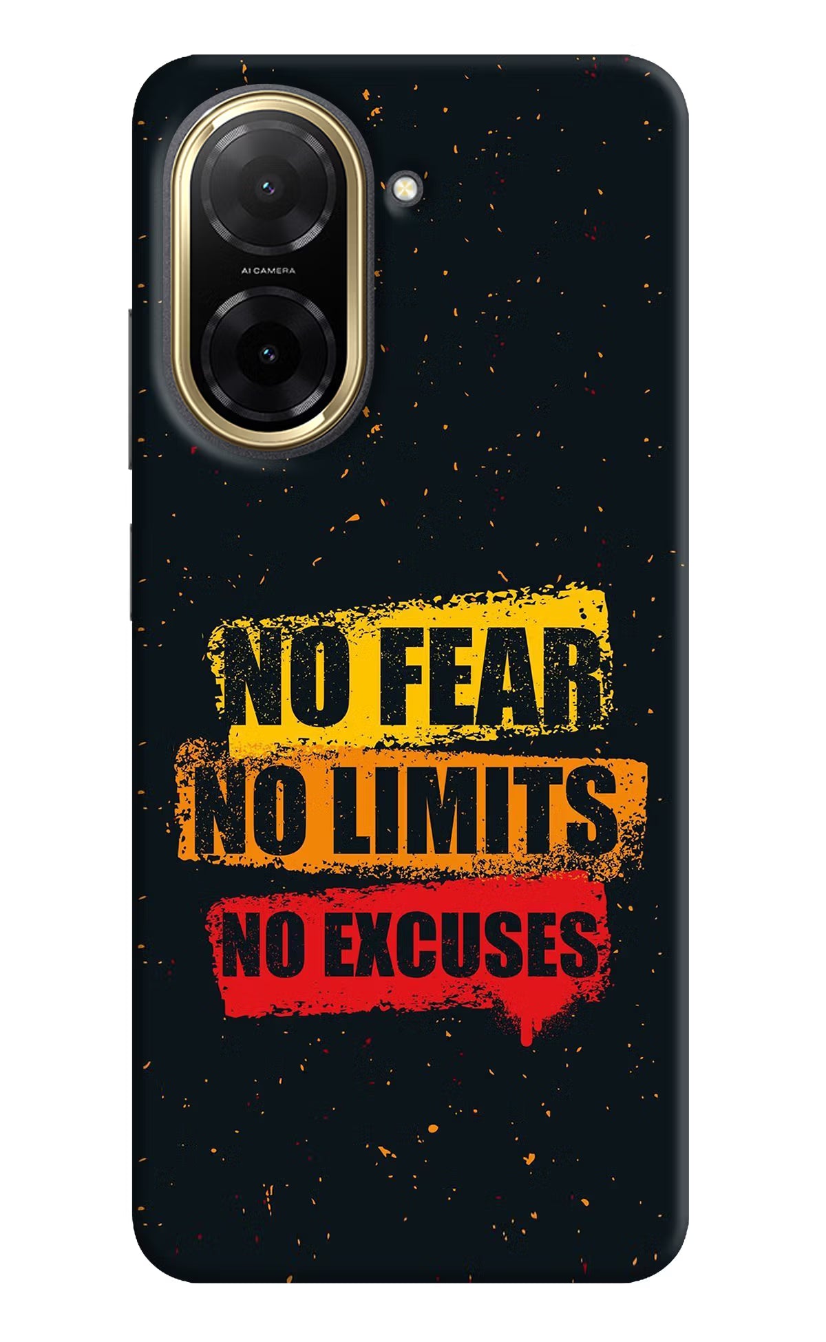 No Fear No Limits No Excuse Redmi A5 Back Cover