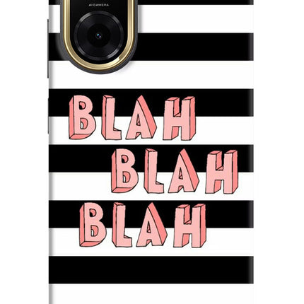 Blah Blah Blah Redmi A5 Back Cover