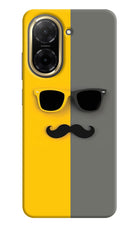 Sunglasses with Mustache Redmi A5 Back Cover