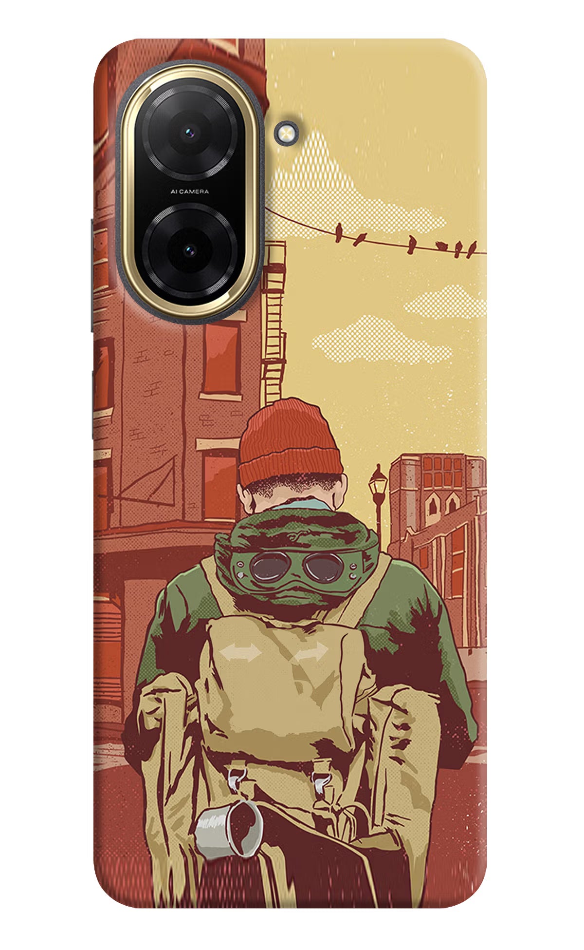 Adventurous Redmi A5 Back Cover