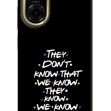 FRIENDS Dialogue Redmi A5 Back Cover