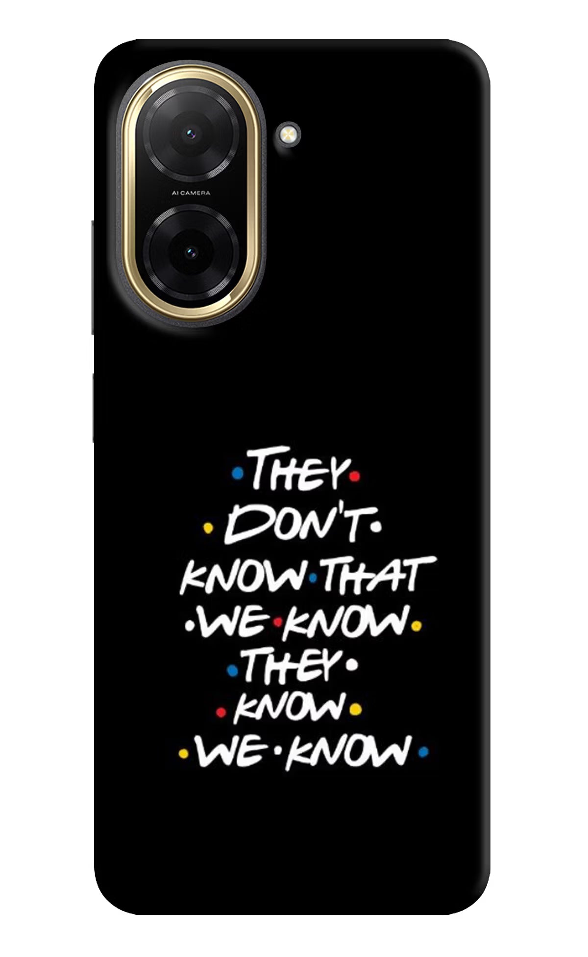 FRIENDS Dialogue Redmi A5 Back Cover