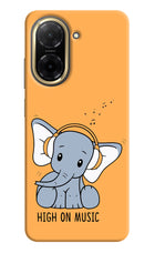 High On Music Redmi A5 Back Cover