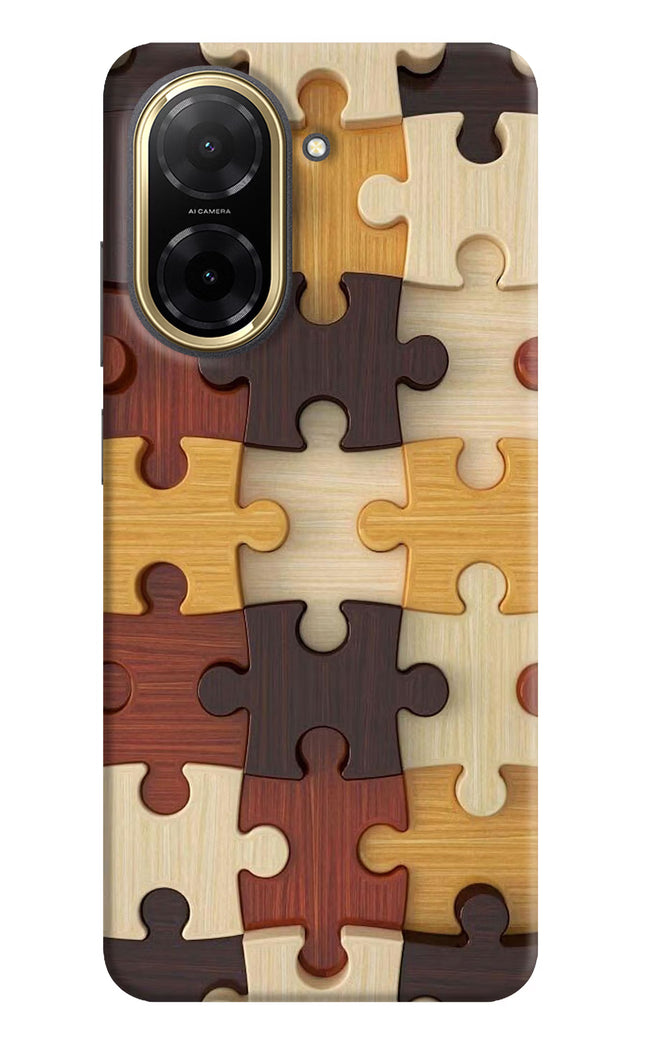 Wooden Puzzle Redmi A5 Back Cover