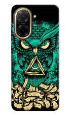 Green Owl Redmi A5 Back Cover