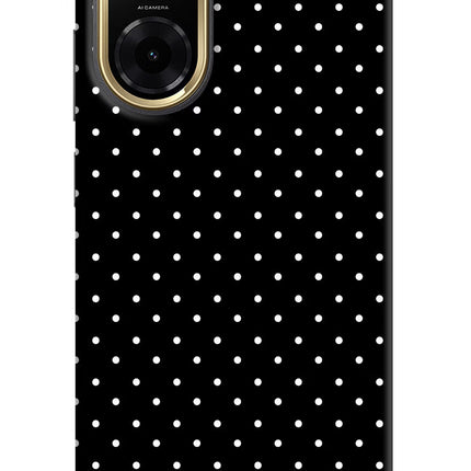 White Dots Redmi A5 Back Cover