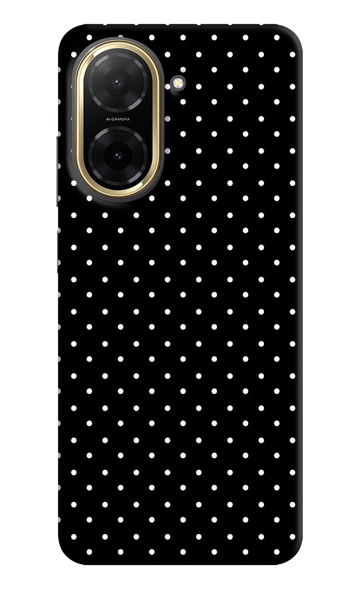 White Dots Redmi A5 Back Cover