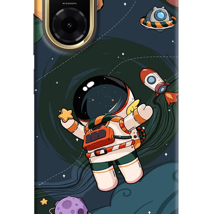 Cartoon Astronaut Redmi A5 Back Cover