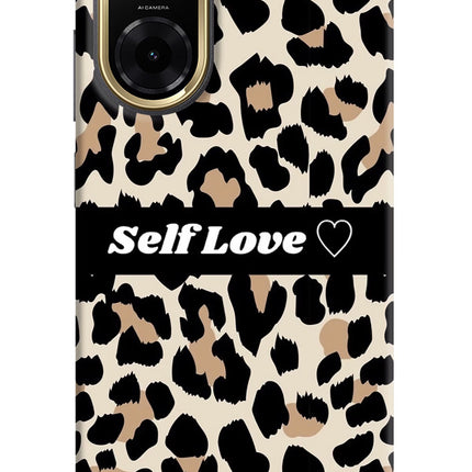 Leopard Print Self Love Redmi A5 Back Cover