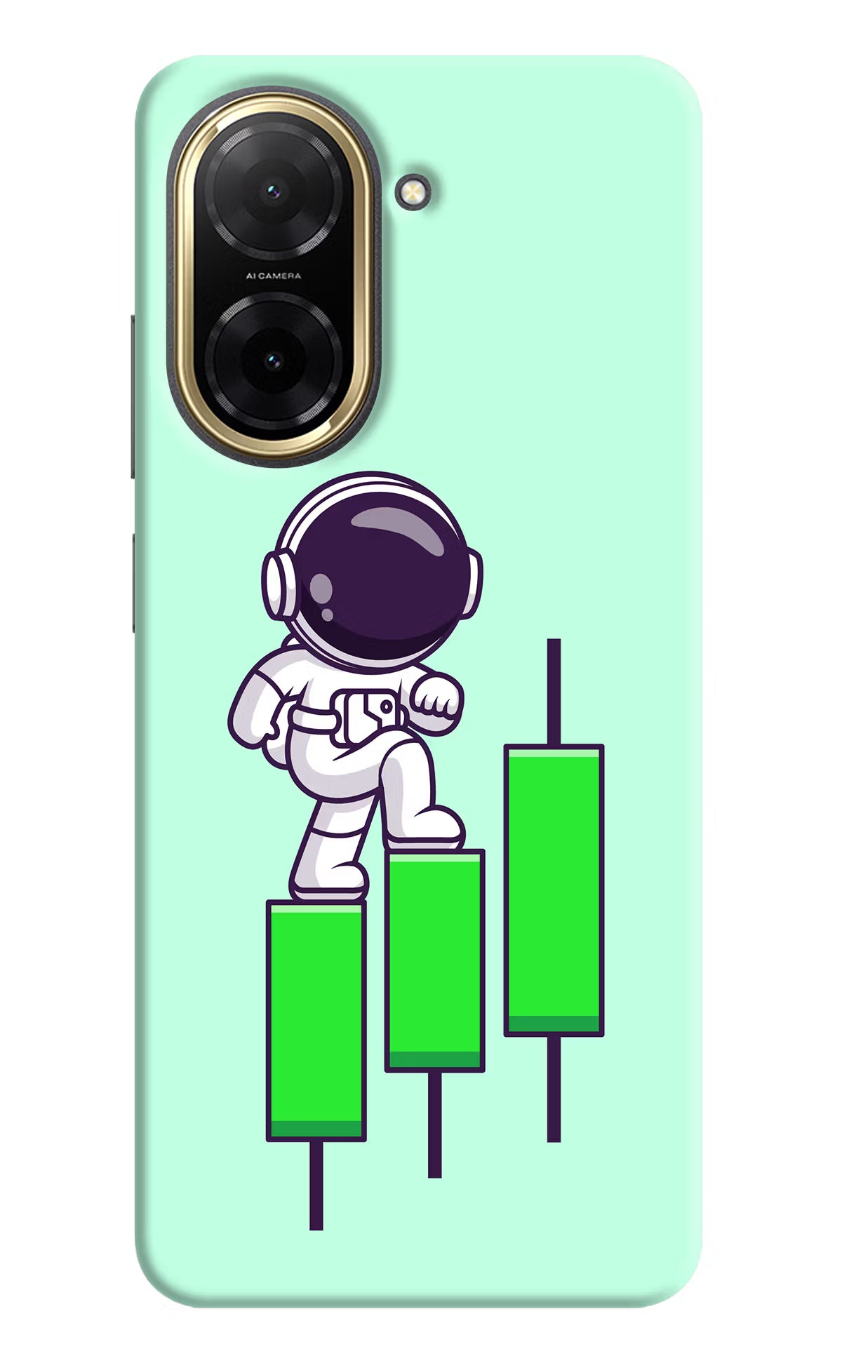 Astronaut Trader Redmi A5 Back Cover