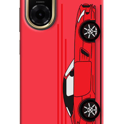 Red Velocity Redmi A5 Back Cover