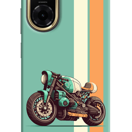 Striped Moto Drift Redmi A5 Back Cover