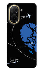 Love Orbit Redmi A5 Hard Case Back Cover by Casekaro