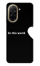 This World Redmi A5 Hard Case Back Cover by Casekaro