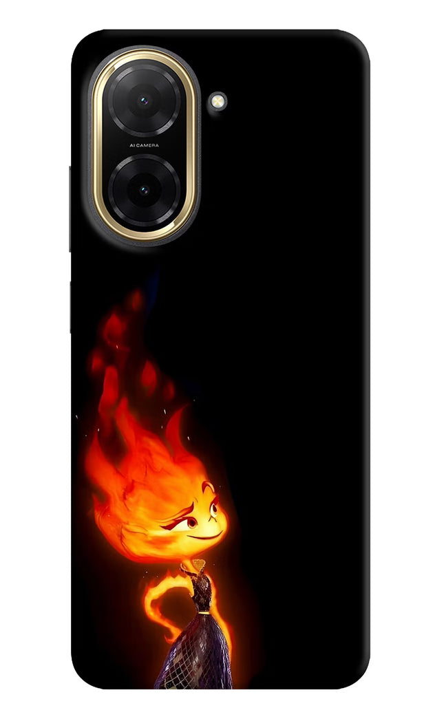 Ember Flame Redmi A5 Hard Case Back Cover by Casekaro