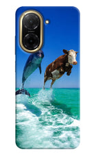 Dolphin vs Cow Redmi A5 Hard Case Back Cover by Casekaro