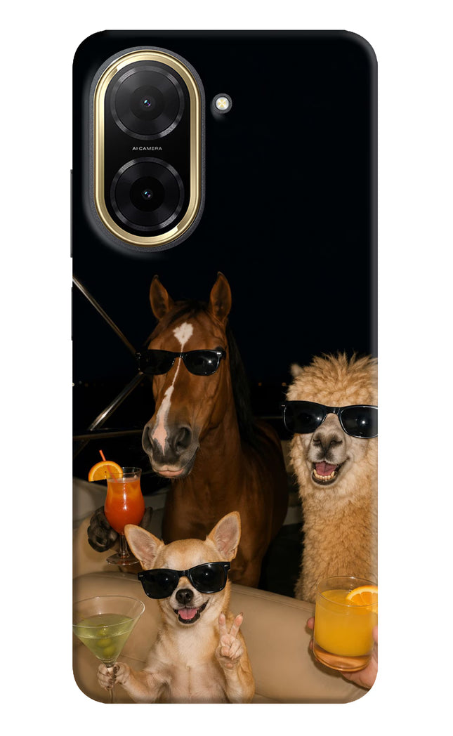 Party Squad Redmi A5 Hard Case Back Cover by Casekaro