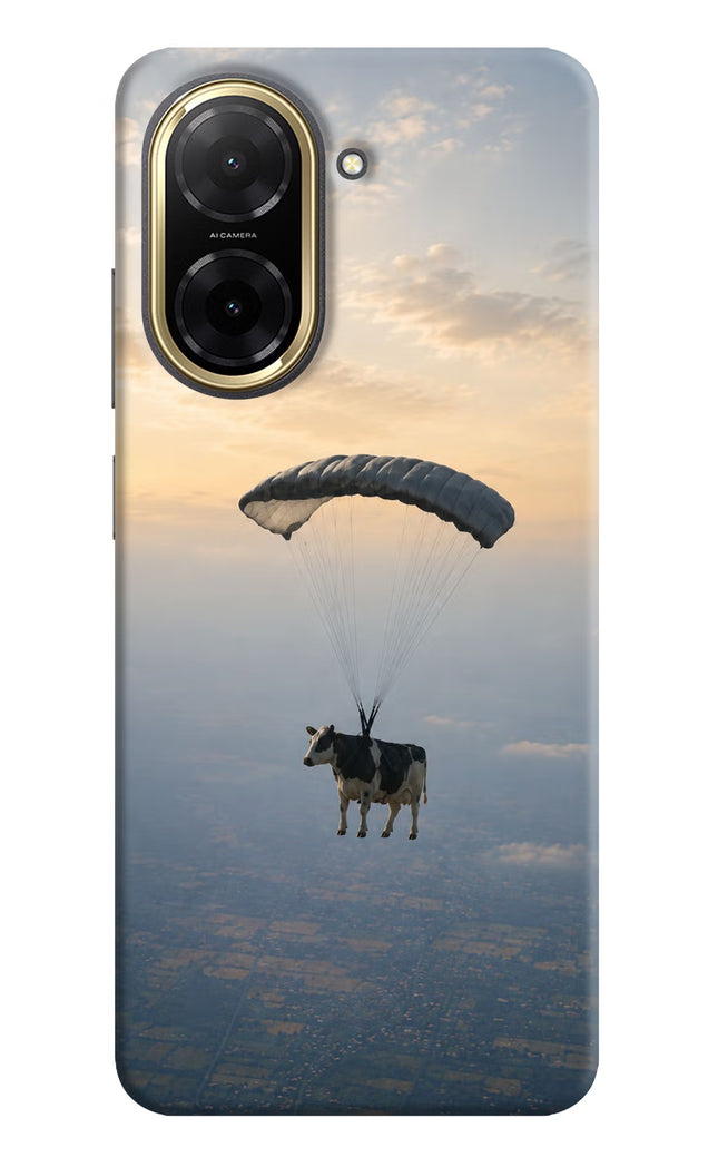 Skydiving Cow Redmi A5 Hard Case Back Cover by Casekaro