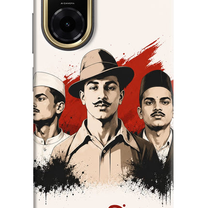 Bhagat Singh Trio Redmi A5 Hard Case Back Cover by Casekaro