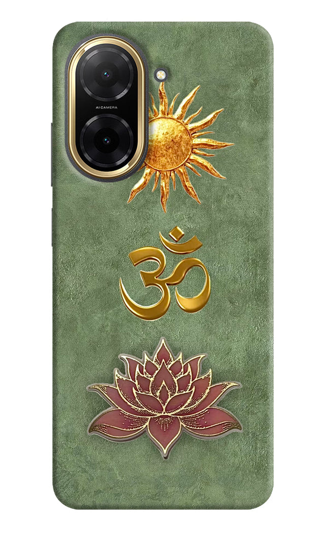 Om & Lotus Redmi A5 Back Cover