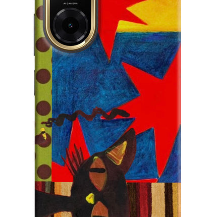 Pop Cat Redmi A5 Hard Case Back Cover by Casekaro