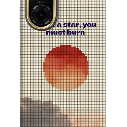 Pixel Sun Redmi A5 Hard Case Back Cover by Casekaro