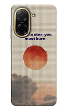 Pixel Sun Redmi A5 Hard Case Back Cover by Casekaro