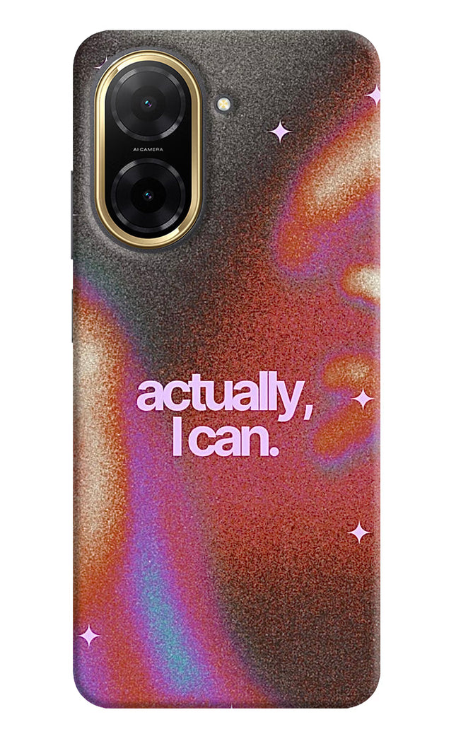 Pink Aura Redmi A5 Hard Case Back Cover by Casekaro