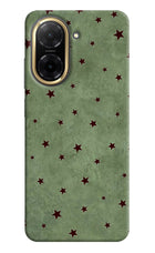 Green Stars Redmi A5 Hard Case Back Cover by Casekaro