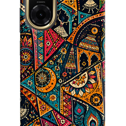 Folk Print Redmi A5 Hard Case Back Cover by Casekaro
