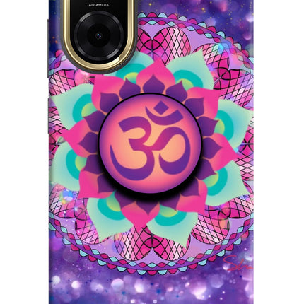 Om Purple Redmi A5 Pop Case