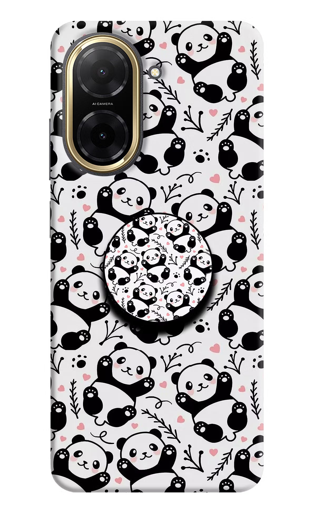 Cute Panda Redmi A5 Pop Case