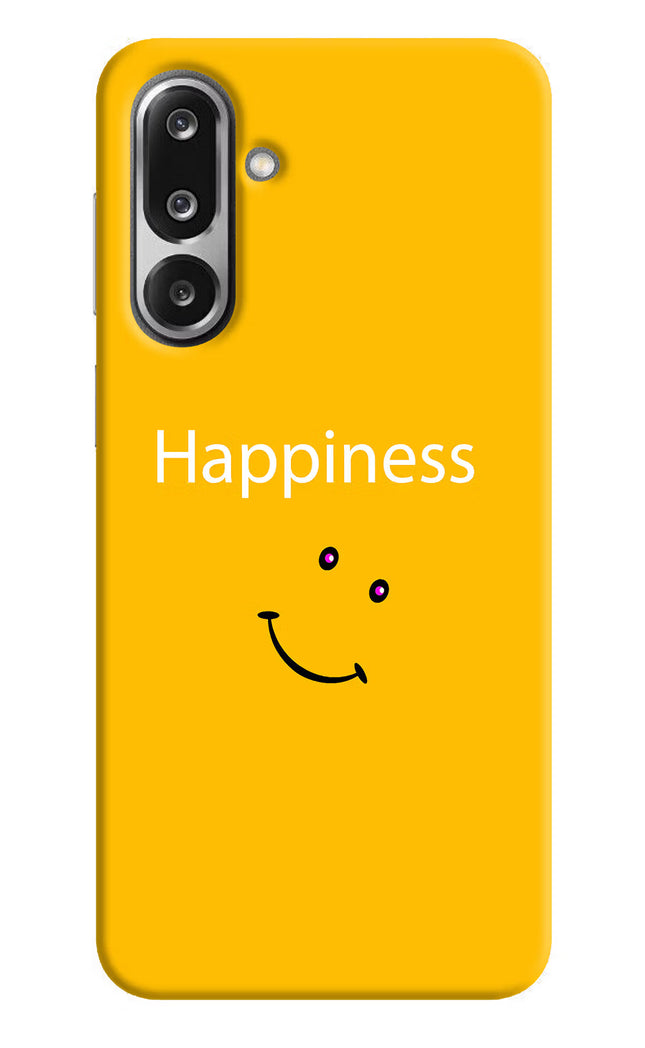 Happiness With Smiley Samsung F36 5G Hard Case Back Cover by Casekaro