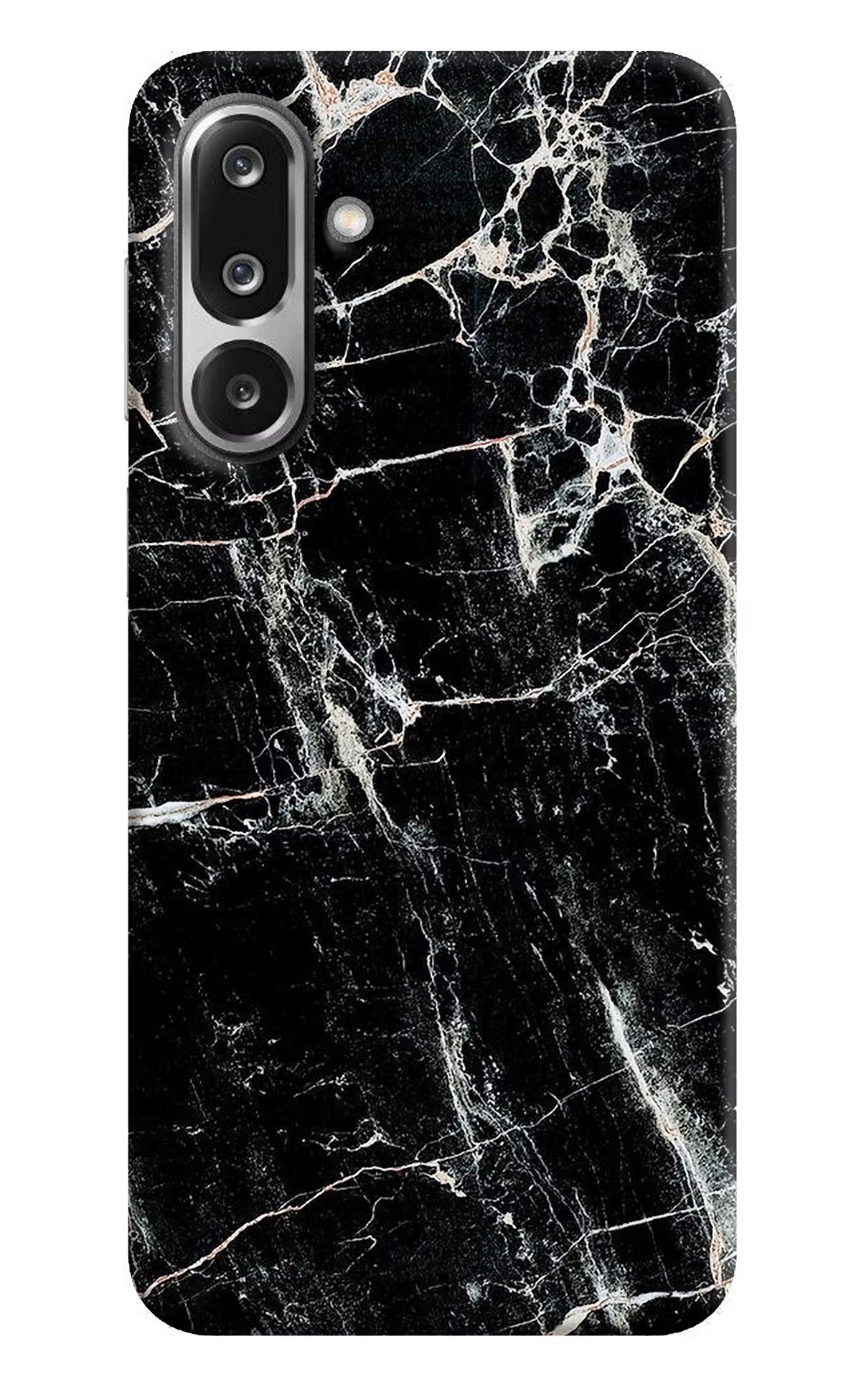 Black Marble Texture Samsung F36 5G Back Cover