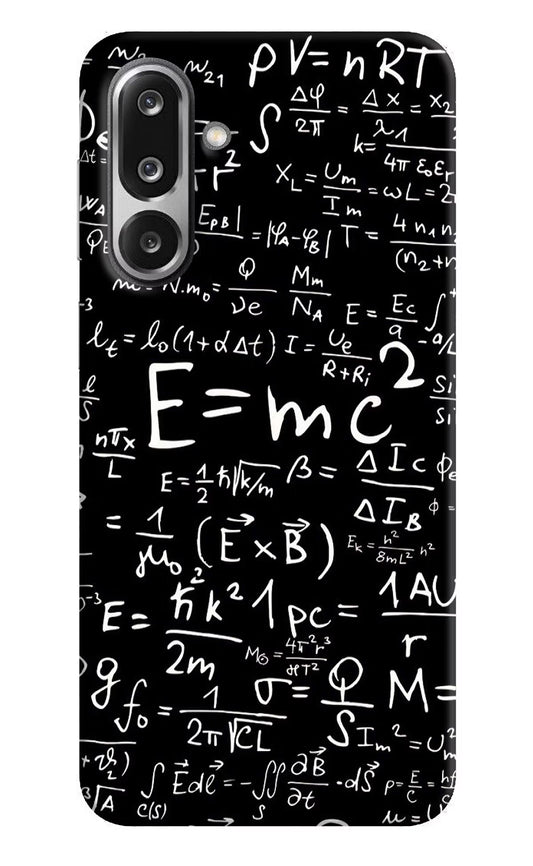 Physics Formula Samsung F36 5G Back Cover