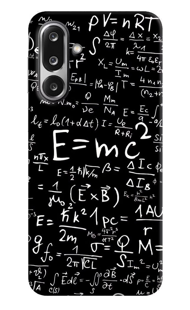Physics Formula Samsung F36 5G Hard Case Back Cover by Casekaro