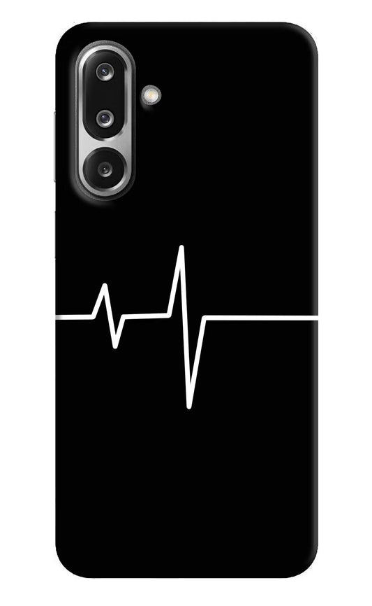 Heart Beats Samsung F36 5G Hard Case Back Cover by Casekaro