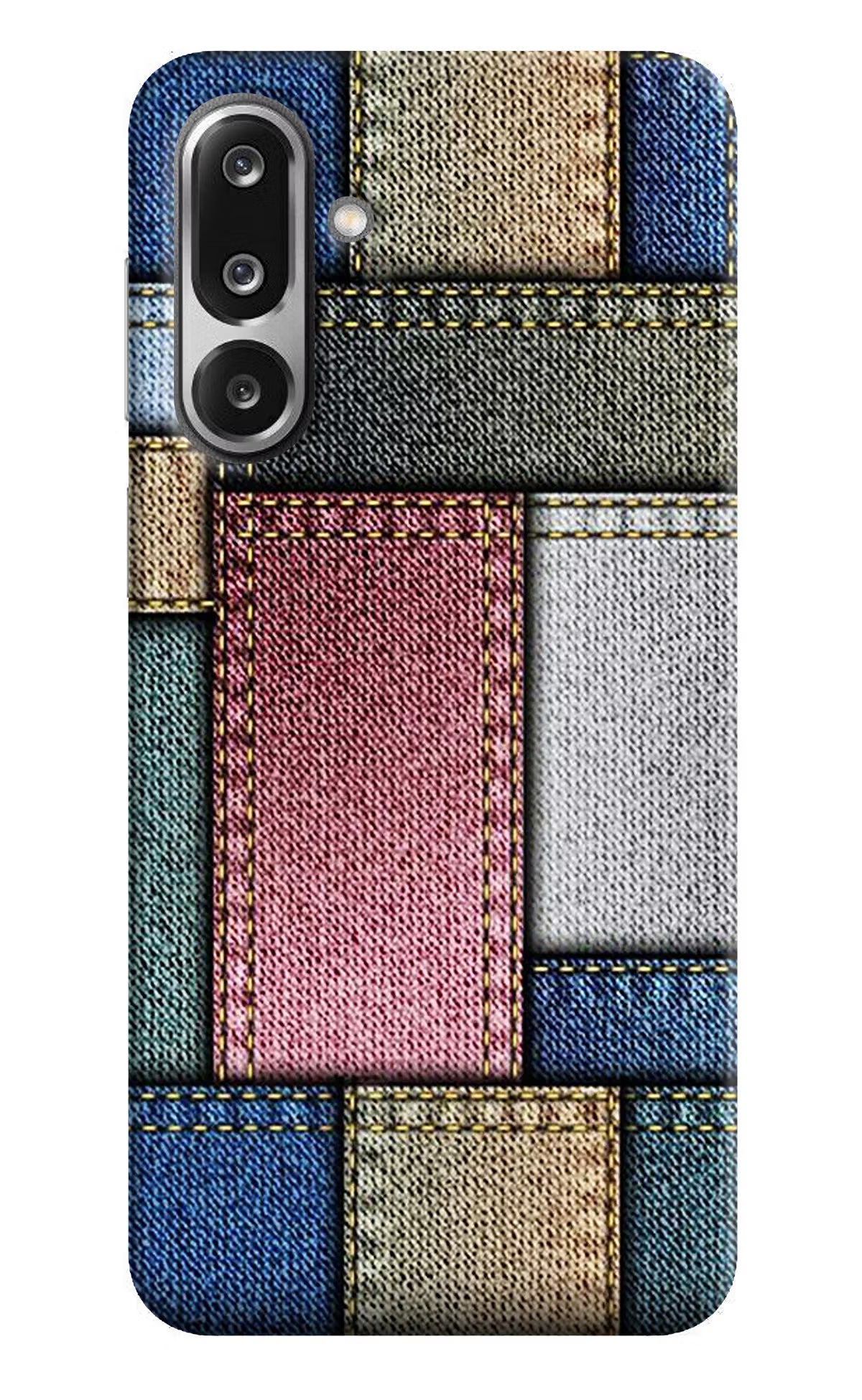 Multicolor Jeans Samsung F36 5G Hard Case Back Cover by Casekaro