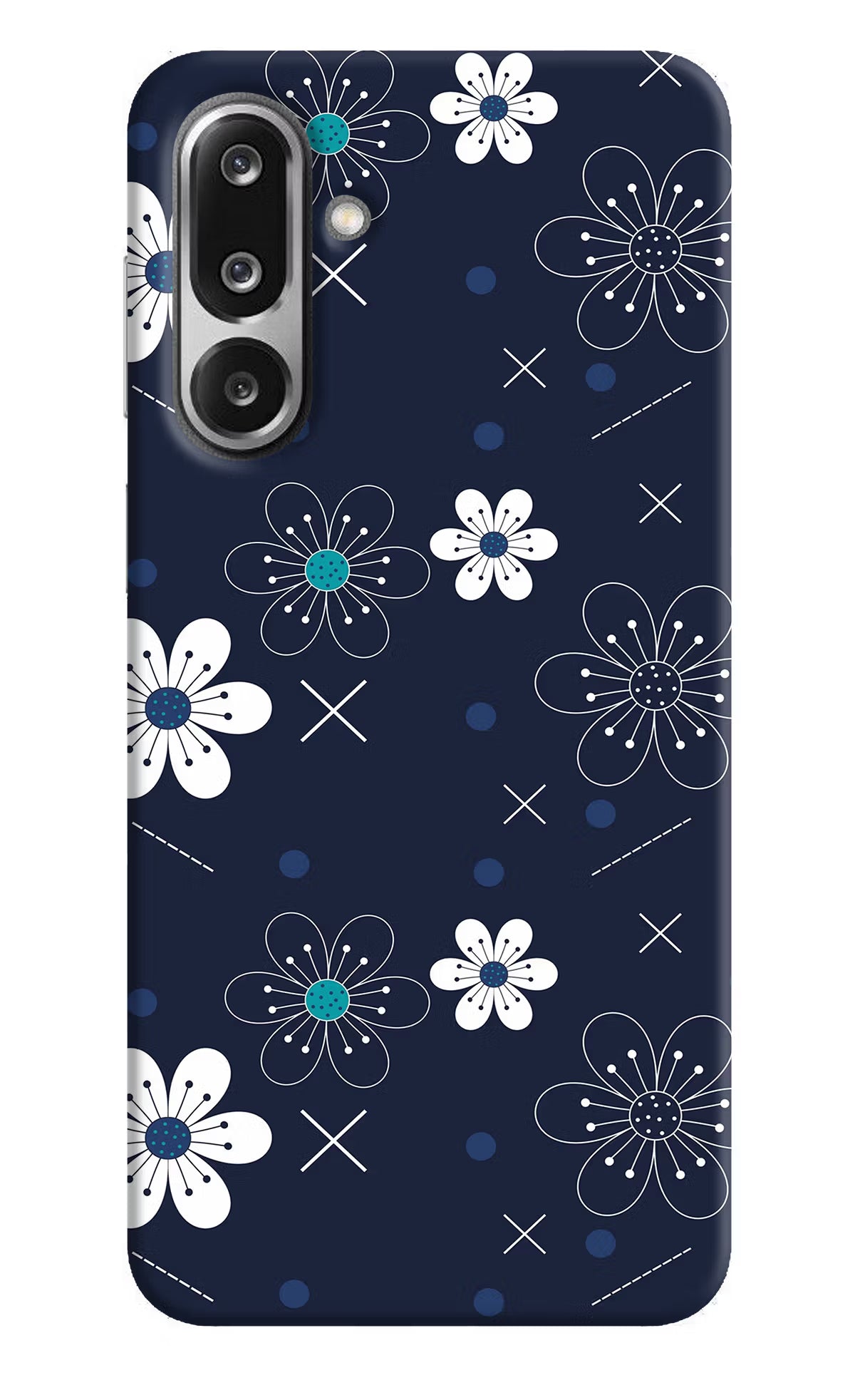 Flowers Samsung F36 5G Hard Case Back Cover by Casekaro