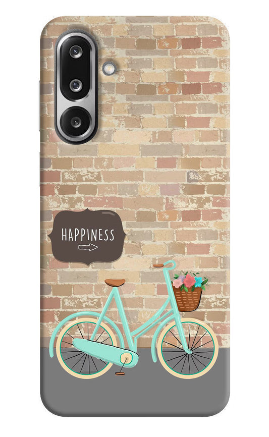 Happiness Artwork Samsung F36 5G Hard Case Back Cover by Casekaro