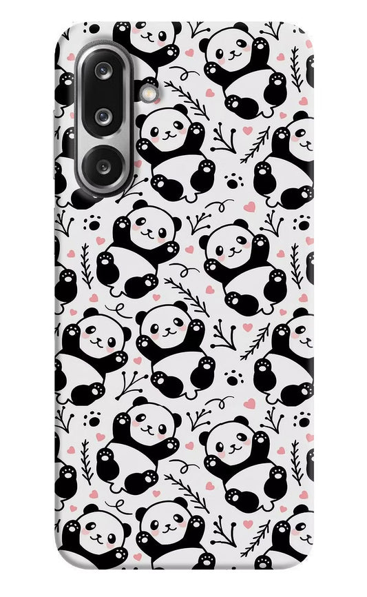 Cute Panda Samsung F36 5G Hard Case Back Cover by Casekaro